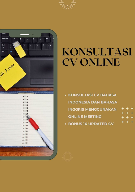 Highlight image 1 for Konsultasi CV Online (Free 1x Revisi)