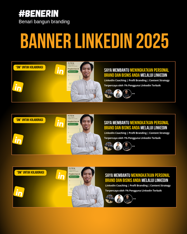 Highlight image for JASA REVAMP PROFILE LINKEDIN 