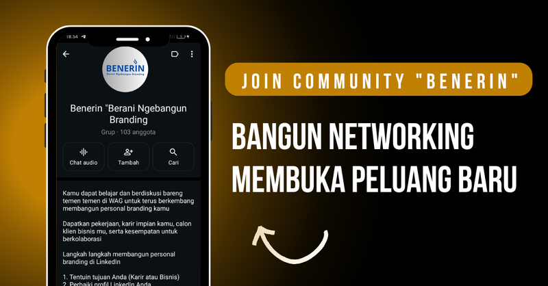 Highlight image for WAG Komunitas "Berani Bangun Branding"