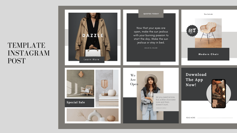Highlight image 1 for Template Instagram Post (Fashion)