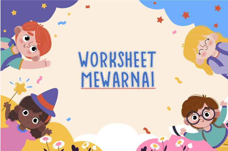 Highlight image 1 for Worksheet Mewarnai