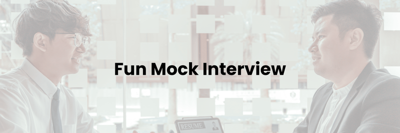 Highlight image 1 for Fun Mock Interview