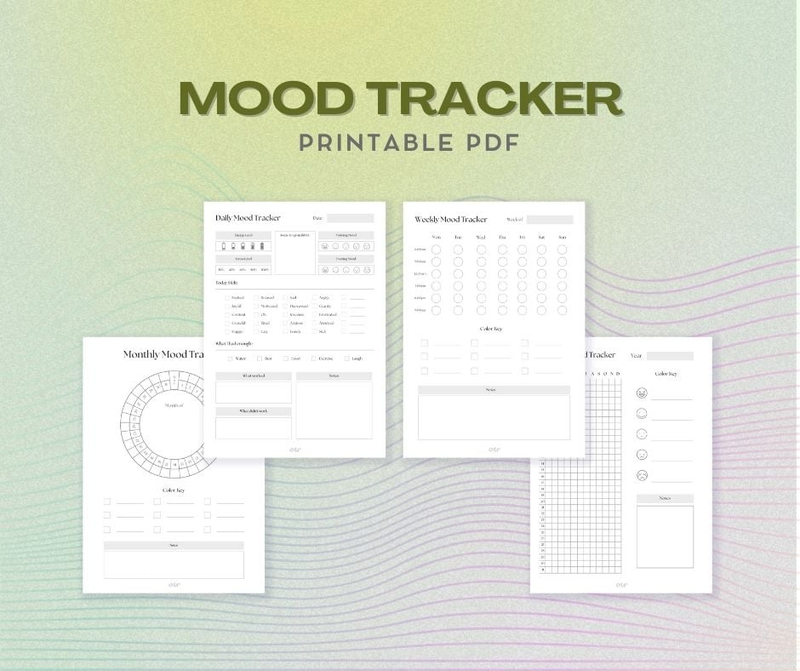 Highlight image for Mood Tracker Printable