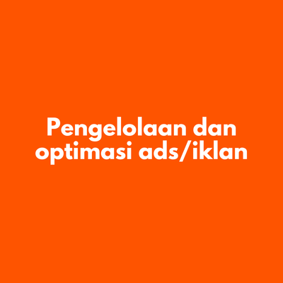 image for Pengelolaan dan optimasi ads/iklan button