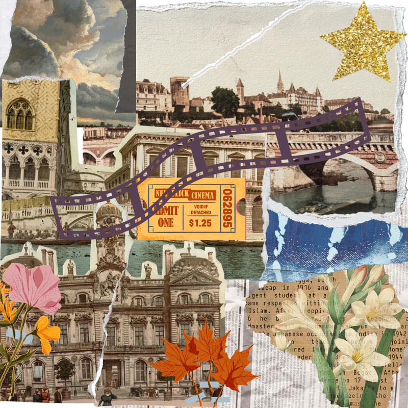 Highlight image for Template Instagram carousel scrapbook 