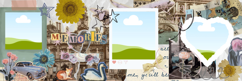 Highlight image for Template Instagram carousel scrapbook 
