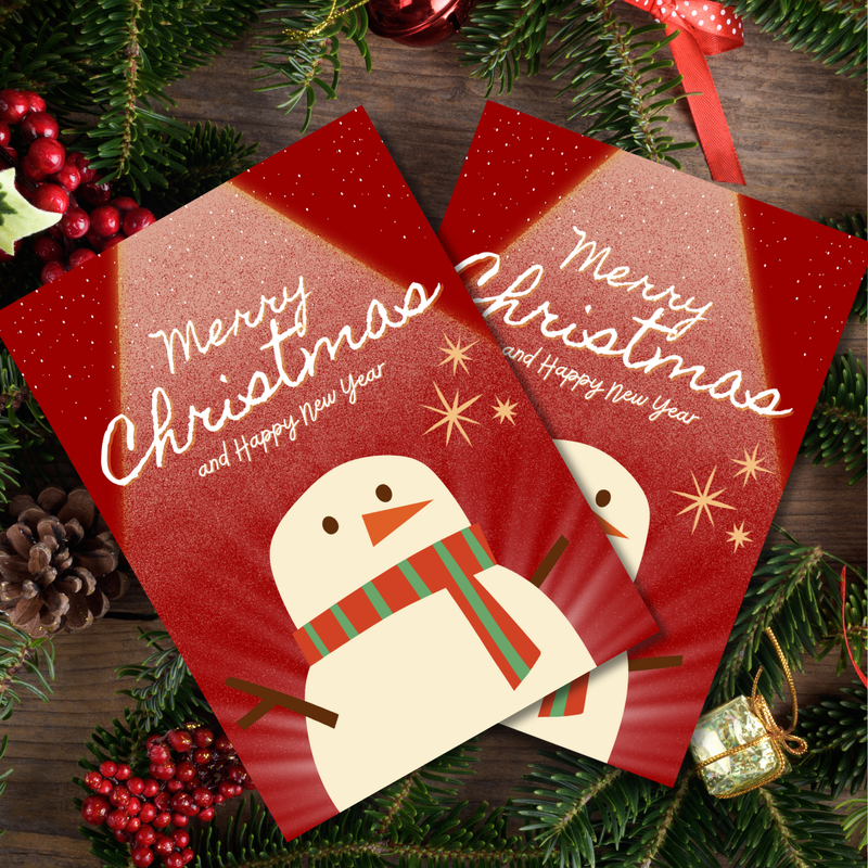 Highlight image for Snowman Christmas Card