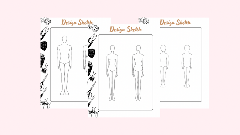 Highlight image for Buku Catatan Penjahit - Sewing Log Book Full Version PDF Template 