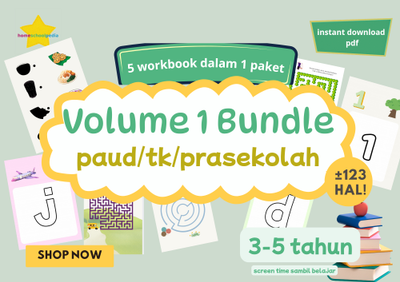 image for Worksheet Activity 3-5 Tahun (Bundle Vol.1) 6 in 1 (IDR 15.000) button
