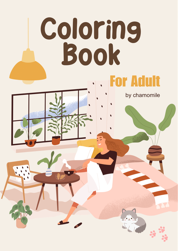 Highlight image for Adult Coloring Book | Buku Mewarnai Untuk Dewasa