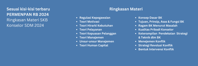 Highlight image 2 for Ringkasan Materi SKB Konselor SDM 2024