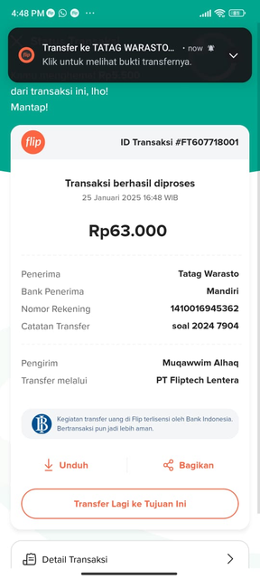 Image 0 for Beli Soal UTBK 2021 via WhatsApp