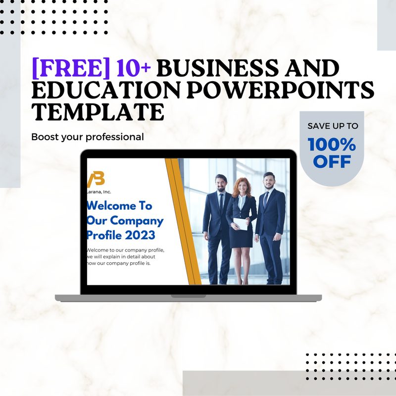 Highlight image for [FREE] Business and Education Powerpoints Template Exclusive