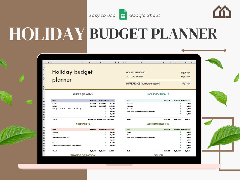 Highlight image for [FREE] HOLIDAY BUDGET PLANNER