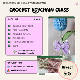 image for Crochet Keychain Class  button