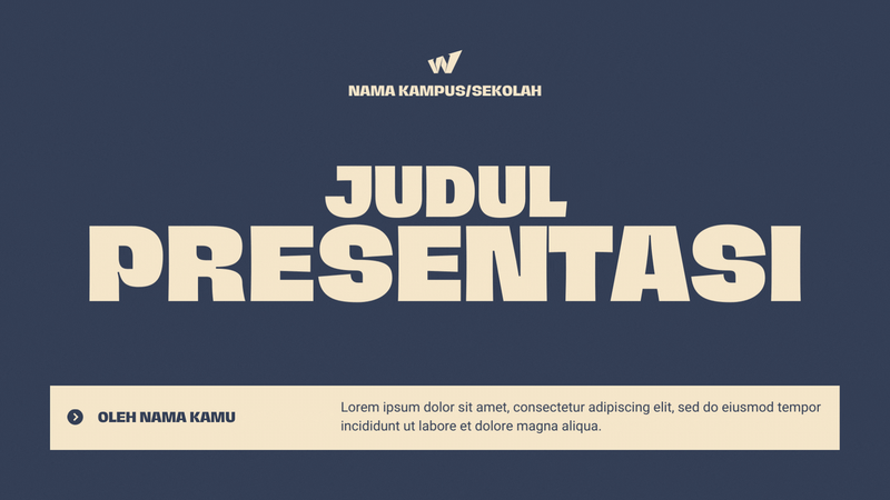 Highlight image for [Berbayar] PPT Tugas Akhir/Report Kerja (Bahasa Indonesia/Bahasa Inggris)