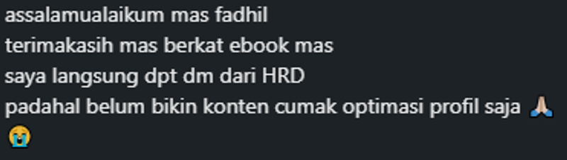 Image 0 for Testimoni