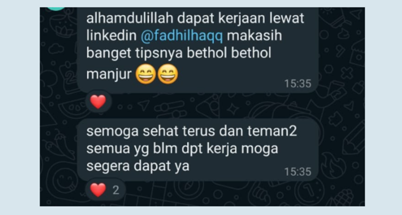 Image 2 for Testimoni