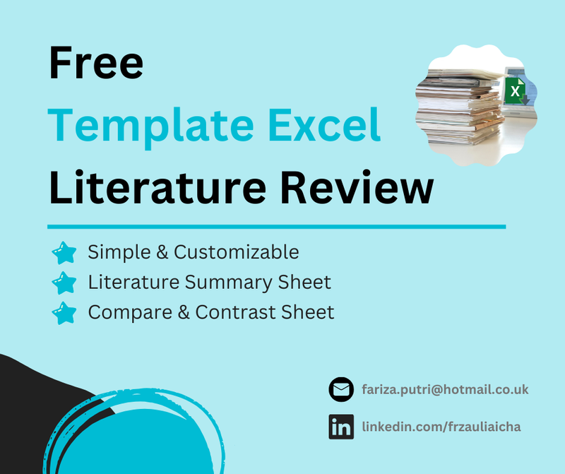 Highlight image for [FREE] Template Literature Review