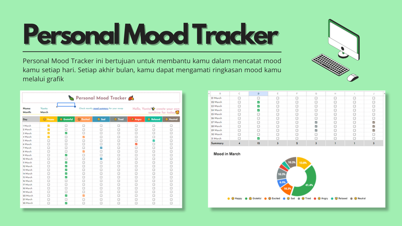 Highlight image for [FREE] Personal Mood Tracker