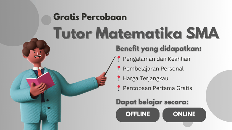 Highlight image for [Gratis Coba Tutor] Matematika SMA Lebih Mudah dan Menyenangkan dengan Jasa Privat Kami!
