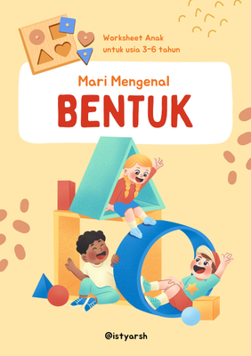 image for Printable Worksheet : Mengenal Bentuk button