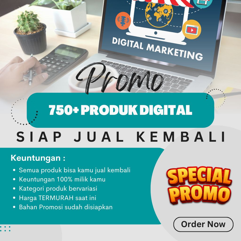 Highlight image for PANDUAN CUAN BERJUALAN PRODUK DIGITAL + 750 PRODUK DIGITAL TERBARU LENGKAP – MODAL SEKALI, JUAL BERKALI-KALI!