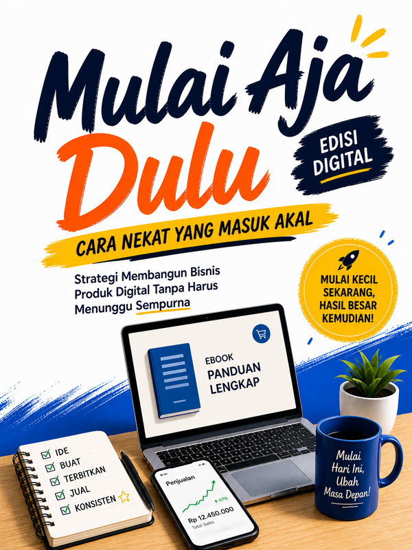 Highlight image 1 for Mini Ebook - Mulai Aja Dulu ( Edisi Digital ) : Cara Nekat Yang Masuk Akal