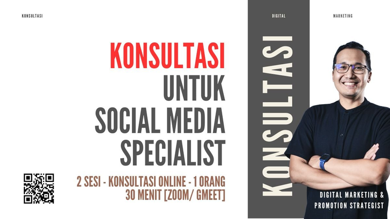 Highlight image 1 for KONSULTASI 1on1 SOCIAL MEDIA SPECIALIST [2 Sesi - 30 Menit]