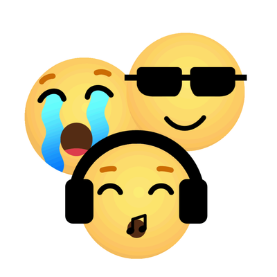 image for 3 Preset Emoji Animation button