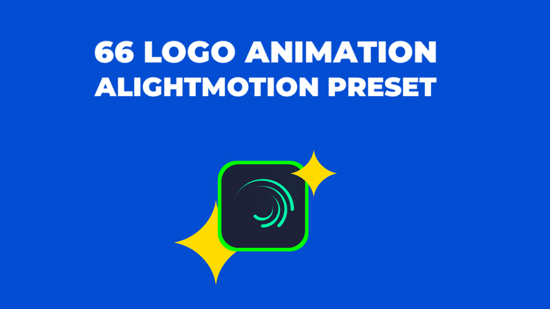 Highlight image 1 for 66 Logo Animation Preset Alightmotion