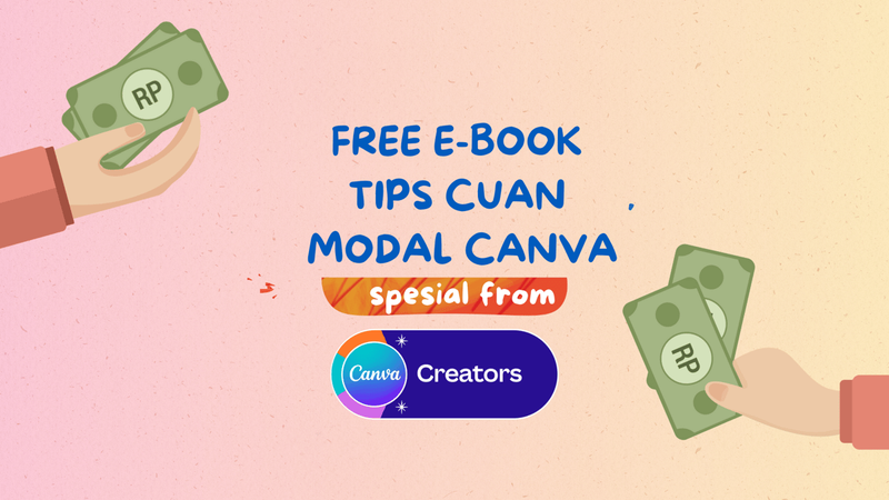Highlight image for [FREE] E-BOOK TIPS CUAN MODAL CANVA