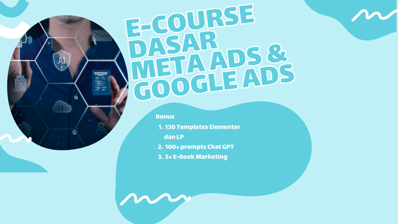 Highlight image for E-course dasar meta ads & google ads