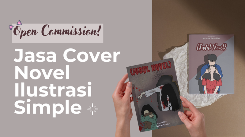 Highlight image for [DISC 40%] Jasa Desain Cover Buku Ilustrasi Simple