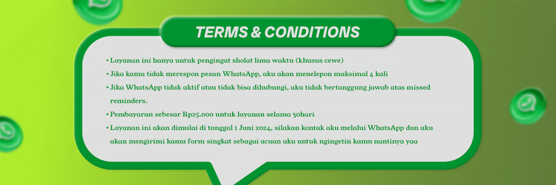 Highlight image 2 for ⏰Your Prayer Reminder: Pengingat Sholat Lima Waktu via WhatsApp!