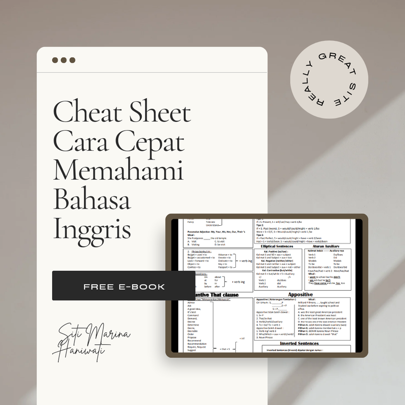 Highlight image for Cara Cepat Memahami Bahasa Inggris