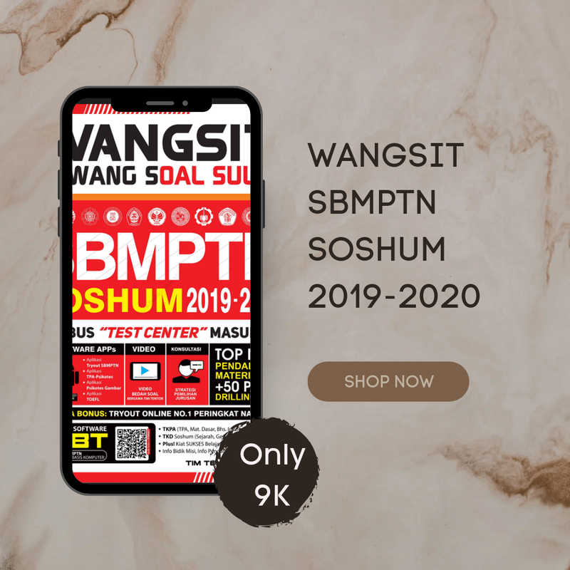 Highlight image for WANGSIT SBMPTN SOSHUM 2019-2020