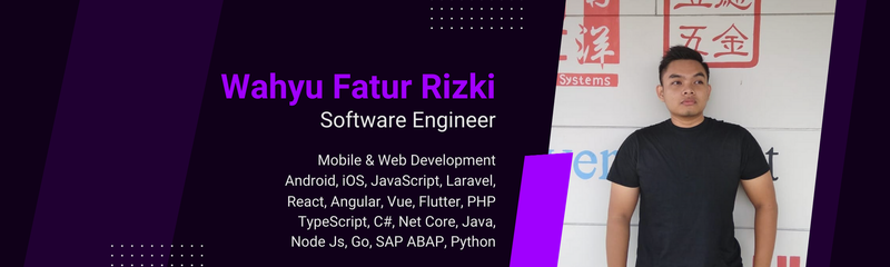 👨🏼‍💻Wahyu Fatur Rizki profile background