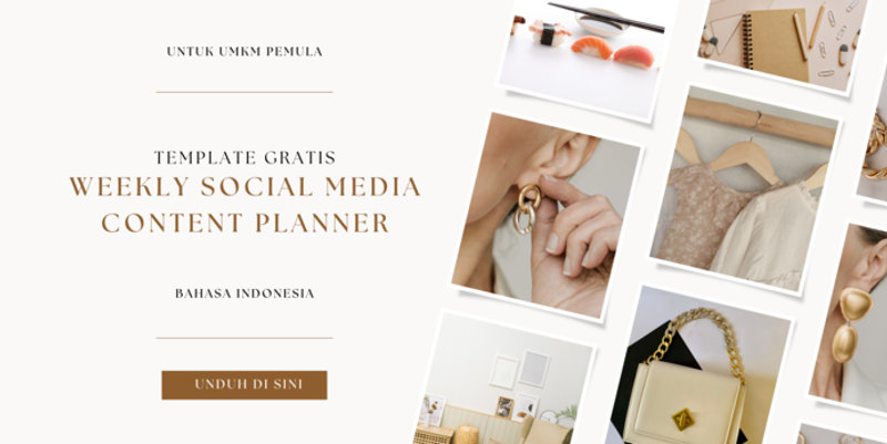 Highlight image for [GRATIS] Simpel Sosmed Content Planner Mingguan