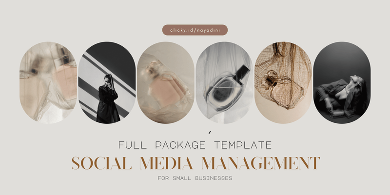 Highlight image 1 for Social Media Management Template Package