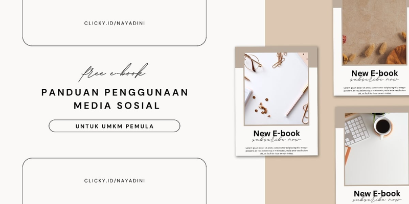 Highlight image for [FREE] E-Book Panduan Penggunaan Media Sosial untuk UMKM Pemula