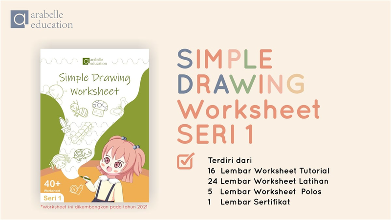 Highlight image for Simple Drawing Worksheet Seri 1
