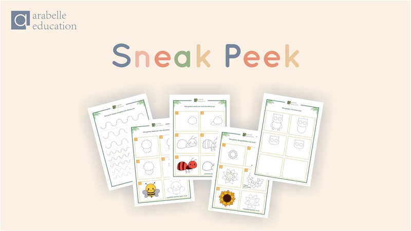 Highlight image for Simple Drawing Worksheet Seri 1