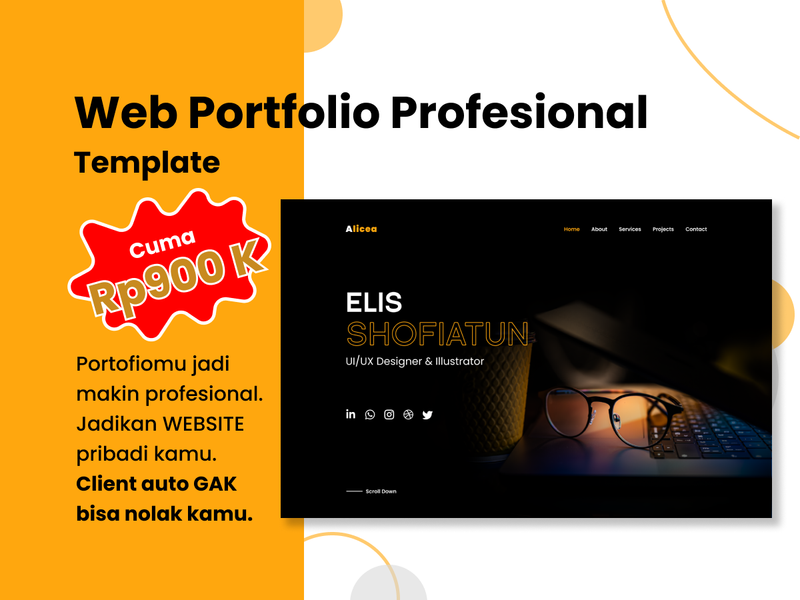 Highlight image for PREMIUM Web Portfolio