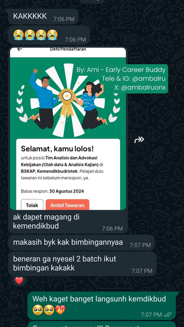 Image for Testimoni Bimbingan MSIB Batch 7