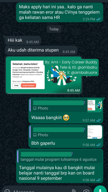 Image for Testimoni Bimbingan MSIB Batch 7