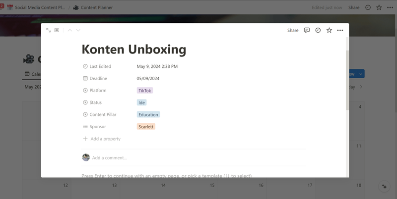 Highlight image for Optimized Social Media Content Planner (Recommended)
