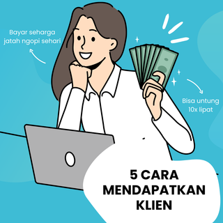 image for 5 Cara Dapetin Klien button