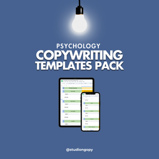 image for Psychology Copywriting Templates Pack button