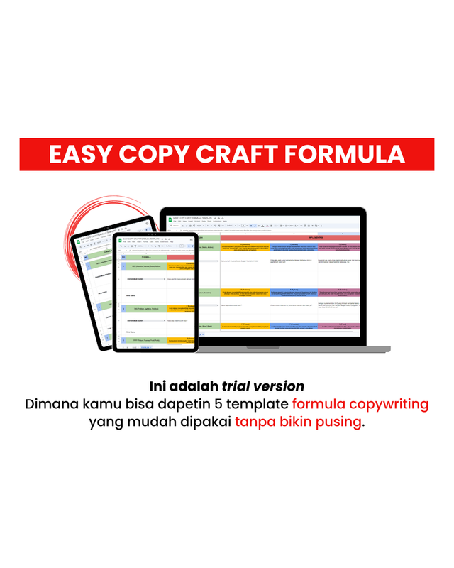 Highlight image for 5 Template Formula Copywriting